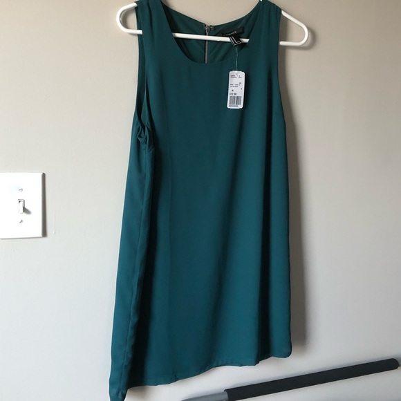 Forever 21 Green asymmetrical tank dress - Picture 1 of 6